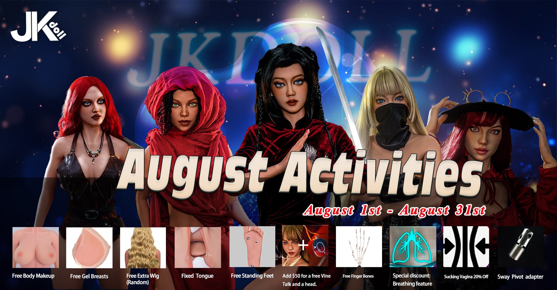 JK Doll July Promotion